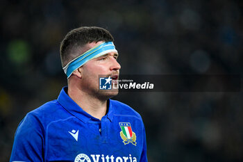 09/11/2024 - Disappointment of Italy's Sebastian Negri - ITALY VS ARGENTINA - AUTUMN NATIONS SERIES - RUGBY