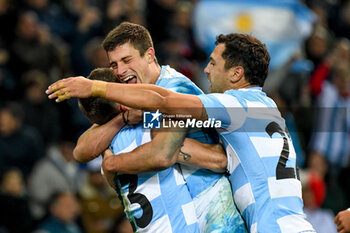 09/11/2024 - Happiness of Argentina players after Argentina's Santiago Cordero scored a try - ITALY VS ARGENTINA - AUTUMN NATIONS SERIES - RUGBY