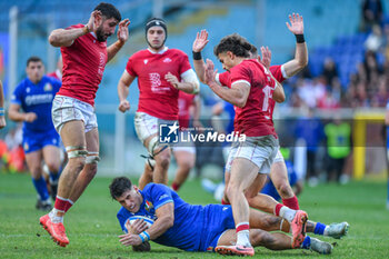 2024-11-17 - TOMMASO MENONCELLO (Italy) - ITALY VS GEORGIA - AUTUMN NATIONS SERIES - RUGBY