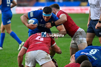 2024-11-17 - Giorgi Babunashvili (Georgia) - DANILO FISCHETTI (Italy) - ITALY VS GEORGIA - AUTUMN NATIONS SERIES - RUGBY