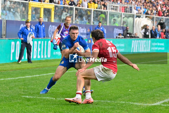 2024-11-17 - MATT GALLAGHER (Italy) - Davit Niniashvili Georgia) - ITALY VS GEORGIA - AUTUMN NATIONS SERIES - RUGBY