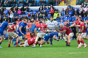 2024-11-17 - MANUEL ZULIANI (Italy) - ITALY VS GEORGIA - AUTUMN NATIONS SERIES - RUGBY