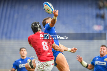 2024-11-17 - Tornike Jalagonia Georgia) - JACOPO TRULLA (Italy) - ITALY VS GEORGIA - AUTUMN NATIONS SERIES - RUGBY