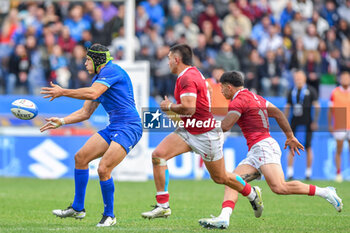 2024-11-17 - ROSS VINTCENT (Italy) - Davit Niniashvili Georgia) - Luka Matkava (Georgia) - ITALY VS GEORGIA - AUTUMN NATIONS SERIES - RUGBY