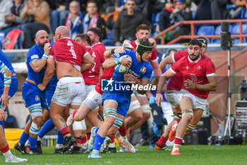 2024-11-17 - ROSS VINTCENT (Italy) - Davit Niniashvili Georgia) - ITALY VS GEORGIA - AUTUMN NATIONS SERIES - RUGBY