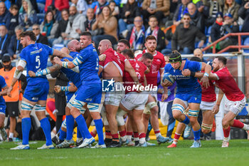 2024-11-17 - ROSS VINTCENT (Italy) - ITALY VS GEORGIA - AUTUMN NATIONS SERIES - RUGBY