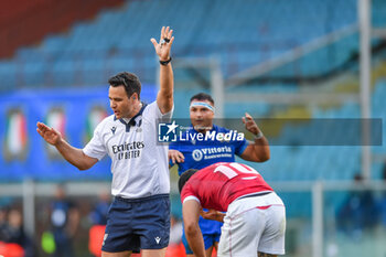 2024-11-17 - The Referee of the match Ben O’Keeffe to New Zealand - ITALY VS GEORGIA - AUTUMN NATIONS SERIES - RUGBY