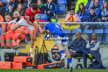 2024-11-17 - Davit Niniashvili Georgia) - ROSS VINTCENT (Italy) - ITALY VS GEORGIA - AUTUMN NATIONS SERIES - RUGBY