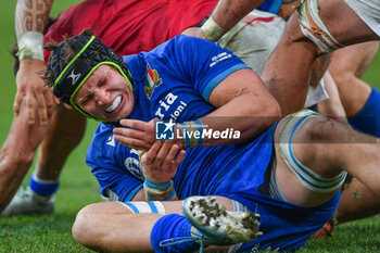 2024-11-17 - ROSS VINTCENT (Italy) - ITALY VS GEORGIA - AUTUMN NATIONS SERIES - RUGBY