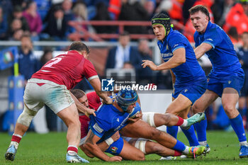 2024-11-17 - Vano Karkadze (Georgia) - GIANMARCO LUCCHESI (Italy) - ITALY VS GEORGIA - AUTUMN NATIONS SERIES - RUGBY