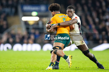 09/11/2024 - Maro Itoje of England and Rob Valetini of Australia during the Autumn Nations Series 2024 rugby union match between England and Australia on 9 November 2024 at Allianz Stadium in Twickenham, England - RUGBY - AUTUMN NATIONS SERIES 2024 - ENGLAND V AUSTRALIA - AUTUMN NATIONS SERIES - RUGBY