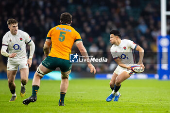 09/11/2024 - Marcus Smith of England during the Autumn Nations Series 2024 rugby union match between England and Australia on 9 November 2024 at Allianz Stadium in Twickenham, England - RUGBY - AUTUMN NATIONS SERIES 2024 - ENGLAND V AUSTRALIA - AUTUMN NATIONS SERIES - RUGBY