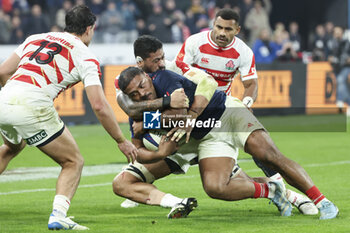 2024-11-09 - Peato Mauvaka of France during the Autumn Nations Series 2025 rugby union match between France and Japan on 9 November 2024 at Stade de France in Saint-Denis near Paris, France - RUGBY - AUTUMN NATIONS SERIES 2025 - FRANCE V JAPAN - AUTUMN NATIONS SERIES - RUGBY