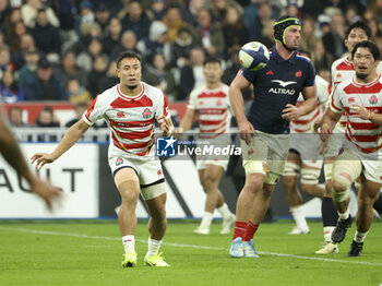 2024-11-09 - Takuro Matsunaga of Japan during the Autumn Nations Series 2025 rugby union match between France and Japan on 9 November 2024 at Stade de France in Saint-Denis near Paris, France - RUGBY - AUTUMN NATIONS SERIES 2025 - FRANCE V JAPAN - AUTUMN NATIONS SERIES - RUGBY