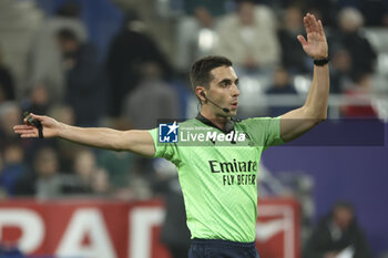 2024-11-09 - Referee Damian Schneider of Argentina during the Autumn Nations Series 2025 rugby union match between France and Japan on 9 November 2024 at Stade de France in Saint-Denis near Paris, France - RUGBY - AUTUMN NATIONS SERIES 2025 - FRANCE V JAPAN - AUTUMN NATIONS SERIES - RUGBY