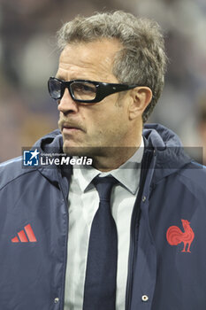 2024-11-09 - Head coach of France Fabien Galthie during the Autumn Nations Series 2025 rugby union match between France and Japan on 9 November 2024 at Stade de France in Saint-Denis near Paris, France - RUGBY - AUTUMN NATIONS SERIES 2025 - FRANCE V JAPAN - AUTUMN NATIONS SERIES - RUGBY