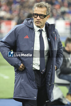 2024-11-09 - Head coach of France Fabien Galthie during the Autumn Nations Series 2025 rugby union match between France and Japan on 9 November 2024 at Stade de France in Saint-Denis near Paris, France - RUGBY - AUTUMN NATIONS SERIES 2025 - FRANCE V JAPAN - AUTUMN NATIONS SERIES - RUGBY