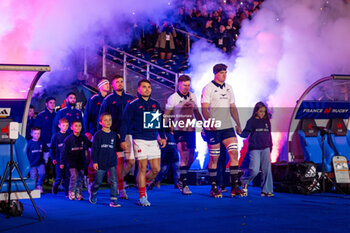 16/11/2024 - Players entrance before the Autumn Nations Series 2024, rugby union match between France and New Zealand on 16 November 2024 at Stade de France in Saint-Denis near Paris, France - RUGBY - AUTUMN NATIONS SERIES 2024 - FRANCE V NEW ZEALAND - AUTUMN NATIONS SERIES - RUGBY