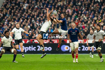 16/11/2024 - Thomas Ramos of France during the Autumn Nations Series 2024, rugby union match between France and New Zealand on 16 November 2024 at Stade de France in Saint-Denis near Paris, France - RUGBY - AUTUMN NATIONS SERIES 2024 - FRANCE V NEW ZEALAND - AUTUMN NATIONS SERIES - RUGBY