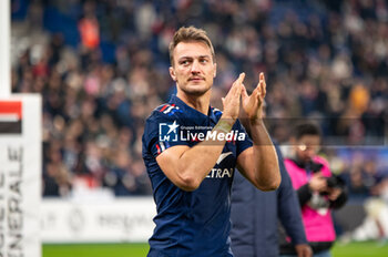 16/11/2024 - Alexandre Roumat of Fance during the Autumn Nations Series 2024, rugby union match between France and New Zealand on 16 November 2024 at Stade de France in Saint-Denis near Paris, France - RUGBY - AUTUMN NATIONS SERIES 2024 - FRANCE V NEW ZEALAND - AUTUMN NATIONS SERIES - RUGBY