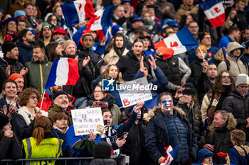 16/11/2024 - Fans of France after the Autumn Nations Series 2024, rugby union match between France and New Zealand on 16 November 2024 at Stade de France in Saint-Denis near Paris, France - RUGBY - AUTUMN NATIONS SERIES 2024 - FRANCE V NEW ZEALAND - AUTUMN NATIONS SERIES - RUGBY