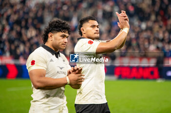 16/11/2024 - Players of New Zealand after the Autumn Nations Series 2024, rugby union match between France and New Zealand on 16 November 2024 at Stade de France in Saint-Denis near Paris, France - RUGBY - AUTUMN NATIONS SERIES 2024 - FRANCE V NEW ZEALAND - AUTUMN NATIONS SERIES - RUGBY