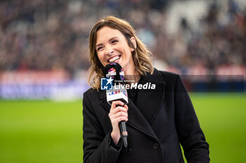 16/11/2024 - Isabelle Ithurburu after the Autumn Nations Series 2024, rugby union match between France and New Zealand on 16 November 2024 at Stade de France in Saint-Denis near Paris, France - RUGBY - AUTUMN NATIONS SERIES 2024 - FRANCE V NEW ZEALAND - AUTUMN NATIONS SERIES - RUGBY