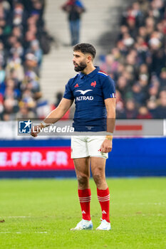 16/11/2024 - Romain Buros of France during the Autumn Nations Series 2024, rugby union match between France and New Zealand on 16 November 2024 at Stade de France in Saint-Denis near Paris, France - RUGBY - AUTUMN NATIONS SERIES 2024 - FRANCE V NEW ZEALAND - AUTUMN NATIONS SERIES - RUGBY