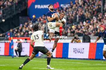 16/11/2024 - Romain Buros of France during the Autumn Nations Series 2024, rugby union match between France and New Zealand on 16 November 2024 at Stade de France in Saint-Denis near Paris, France - RUGBY - AUTUMN NATIONS SERIES 2024 - FRANCE V NEW ZEALAND - AUTUMN NATIONS SERIES - RUGBY