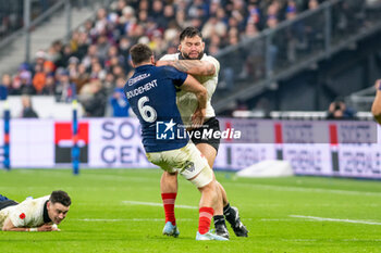 16/11/2024 - Tyrel Lomax of New Zealand during the Autumn Nations Series 2024, rugby union match between France and New Zealand on 16 November 2024 at Stade de France in Saint-Denis near Paris, France - RUGBY - AUTUMN NATIONS SERIES 2024 - FRANCE V NEW ZEALAND - AUTUMN NATIONS SERIES - RUGBY