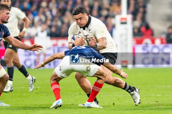 16/11/2024 - Tamaiti Williams of New Zealand during the Autumn Nations Series 2024, rugby union match between France and New Zealand on 16 November 2024 at Stade de France in Saint-Denis near Paris, France - RUGBY - AUTUMN NATIONS SERIES 2024 - FRANCE V NEW ZEALAND - AUTUMN NATIONS SERIES - RUGBY