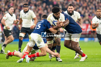 16/11/2024 - Peter Lakai of New Zealand during the Autumn Nations Series 2024, rugby union match between France and New Zealand on 16 November 2024 at Stade de France in Saint-Denis near Paris, France - RUGBY - AUTUMN NATIONS SERIES 2024 - FRANCE V NEW ZEALAND - AUTUMN NATIONS SERIES - RUGBY