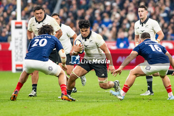 16/11/2024 - Reiko Ioane of New Zealand during the Autumn Nations Series 2024, rugby union match between France and New Zealand on 16 November 2024 at Stade de France in Saint-Denis near Paris, France - RUGBY - AUTUMN NATIONS SERIES 2024 - FRANCE V NEW ZEALAND - AUTUMN NATIONS SERIES - RUGBY