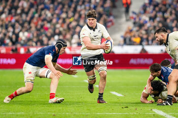 16/11/2024 - Scott Barrett of New Zealand during the Autumn Nations Series 2024, rugby union match between France and New Zealand on 16 November 2024 at Stade de France in Saint-Denis near Paris, France - RUGBY - AUTUMN NATIONS SERIES 2024 - FRANCE V NEW ZEALAND - AUTUMN NATIONS SERIES - RUGBY