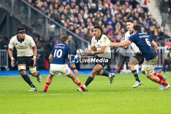 16/11/2024 - Reiko Ioane of New Zealand during the Autumn Nations Series 2024, rugby union match between France and New Zealand on 16 November 2024 at Stade de France in Saint-Denis near Paris, France - RUGBY - AUTUMN NATIONS SERIES 2024 - FRANCE V NEW ZEALAND - AUTUMN NATIONS SERIES - RUGBY