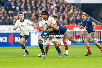 16/11/2024 - Saminpeni Finau of New Zealand during the Autumn Nations Series 2024, rugby union match between France and New Zealand on 16 November 2024 at Stade de France in Saint-Denis near Paris, France - RUGBY - AUTUMN NATIONS SERIES 2024 - FRANCE V NEW ZEALAND - AUTUMN NATIONS SERIES - RUGBY