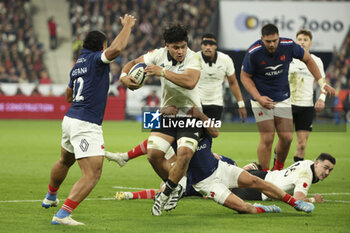 16/11/2024 - Wallace Sititi of New Zealand during the Autumn Nations Series 2024 rugby union test match between France and New Zealand (All Blacks) on 16 November 2024 at Stade de France in Saint-Denis near Paris, France - RUGBY - AUTUMN NATIONS SERIES 2024 - FRANCE V NEW ZEALAND - AUTUMN NATIONS SERIES - RUGBY