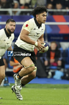 16/11/2024 - Wallace Sititi of New Zealand during the Autumn Nations Series 2024 rugby union test match between France and New Zealand (All Blacks) on 16 November 2024 at Stade de France in Saint-Denis near Paris, France - RUGBY - AUTUMN NATIONS SERIES 2024 - FRANCE V NEW ZEALAND - AUTUMN NATIONS SERIES - RUGBY