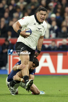 16/11/2024 - Tamaiti Williams of New Zealand during the Autumn Nations Series 2024 rugby union test match between France and New Zealand (All Blacks) on 16 November 2024 at Stade de France in Saint-Denis near Paris, France - RUGBY - AUTUMN NATIONS SERIES 2024 - FRANCE V NEW ZEALAND - AUTUMN NATIONS SERIES - RUGBY