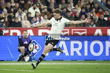 16/11/2024 - Jordie Barrett of New Zealand during the Autumn Nations Series 2024 rugby union test match between France and New Zealand (All Blacks) on 16 November 2024 at Stade de France in Saint-Denis near Paris, France - RUGBY - AUTUMN NATIONS SERIES 2024 - FRANCE V NEW ZEALAND - AUTUMN NATIONS SERIES - RUGBY