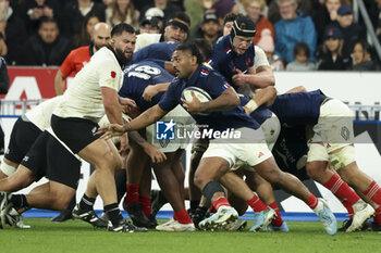 16/11/2024 - Peato Mauvaka of France during the Autumn Nations Series 2024 rugby union test match between France and New Zealand (All Blacks) on 16 November 2024 at Stade de France in Saint-Denis near Paris, France - RUGBY - AUTUMN NATIONS SERIES 2024 - FRANCE V NEW ZEALAND - AUTUMN NATIONS SERIES - RUGBY