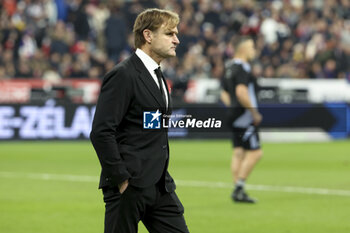 16/11/2024 - Coach of New Zealand Scott Robertson during the Autumn Nations Series 2024 rugby union test match between France and New Zealand (All Blacks) on 16 November 2024 at Stade de France in Saint-Denis near Paris, France - RUGBY - AUTUMN NATIONS SERIES 2024 - FRANCE V NEW ZEALAND - AUTUMN NATIONS SERIES - RUGBY