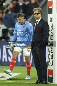 16/11/2024 - Head coach of France Fabien Galthie during the Autumn Nations Series 2024 rugby union test match between France and New Zealand (All Blacks) on 16 November 2024 at Stade de France in Saint-Denis near Paris, France - RUGBY - AUTUMN NATIONS SERIES 2024 - FRANCE V NEW ZEALAND - AUTUMN NATIONS SERIES - RUGBY