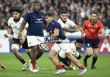 16/11/2024 - Antoine Dupont of France during the Autumn Nations Series 2024 rugby union test match between France and New Zealand (All Blacks) on 16 November 2024 at Stade de France in Saint-Denis near Paris, France - RUGBY - AUTUMN NATIONS SERIES 2024 - FRANCE V NEW ZEALAND - AUTUMN NATIONS SERIES - RUGBY