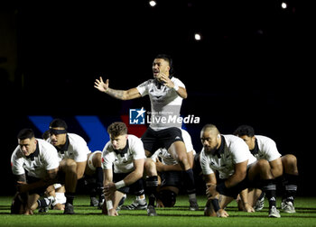 16/11/2024 - Team New Zealand performs the Haka during the Autumn Nations Series 2024 rugby union test match between France and New Zealand (All Blacks) on 16 November 2024 at Stade de France in Saint-Denis near Paris, France - RUGBY - AUTUMN NATIONS SERIES 2024 - FRANCE V NEW ZEALAND - AUTUMN NATIONS SERIES - RUGBY