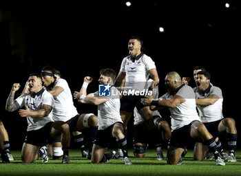 16/11/2024 - Team New Zealand performs the Haka during the Autumn Nations Series 2024 rugby union test match between France and New Zealand (All Blacks) on 16 November 2024 at Stade de France in Saint-Denis near Paris, France - RUGBY - AUTUMN NATIONS SERIES 2024 - FRANCE V NEW ZEALAND - AUTUMN NATIONS SERIES - RUGBY