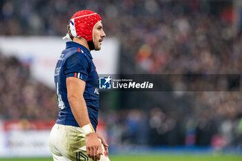 16/11/2024 - Gabin Villiere of France during the Autumn Nations Series 2024, rugby union match between France and New Zealand on 16 November 2024 at Stade de France in Saint-Denis near Paris, France - RUGBY - AUTUMN NATIONS SERIES 2024 - FRANCE V NEW ZEALAND - AUTUMN NATIONS SERIES - RUGBY