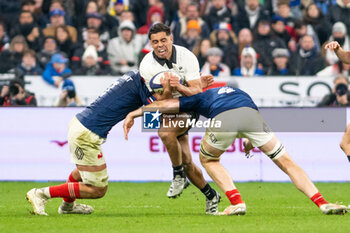 16/11/2024 - Anton Lienert Brown of New Zealand during the Autumn Nations Series 2024, rugby union match between France and New Zealand on 16 November 2024 at Stade de France in Saint-Denis near Paris, France - RUGBY - AUTUMN NATIONS SERIES 2024 - FRANCE V NEW ZEALAND - AUTUMN NATIONS SERIES - RUGBY