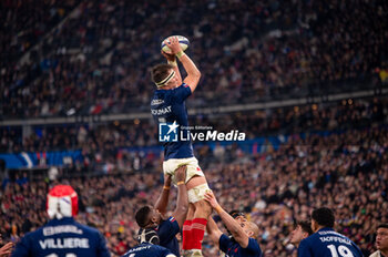 16/11/2024 - Alexandre Roumat of France during the Autumn Nations Series 2024, rugby union match between France and New Zealand on 16 November 2024 at Stade de France in Saint-Denis near Paris, France - RUGBY - AUTUMN NATIONS SERIES 2024 - FRANCE V NEW ZEALAND - AUTUMN NATIONS SERIES - RUGBY