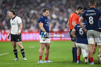 16/11/2024 - Antoine Dupont during the Autumn Nations Series XV rugby match France VS New Zealand All Blacks at Stade de France in Saint Denis near Paris, on November 16 2024. Photo Victor Joly / DPPI - RUGBY - AUTUMN NATIONS SERIES 2024 - FRANCE V NEW ZEALAND - AUTUMN NATIONS SERIES - RUGBY